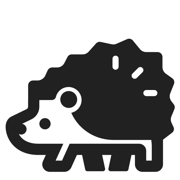 Hedgehog High Contrast