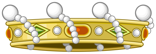 Heraldic Crown Of Spanish Barons