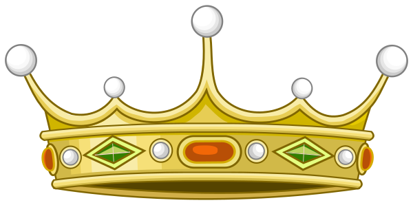 Heraldic Crown Of The Spanish Viscounts