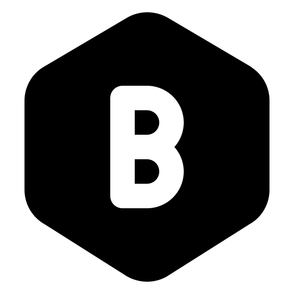Hexagon Letter B