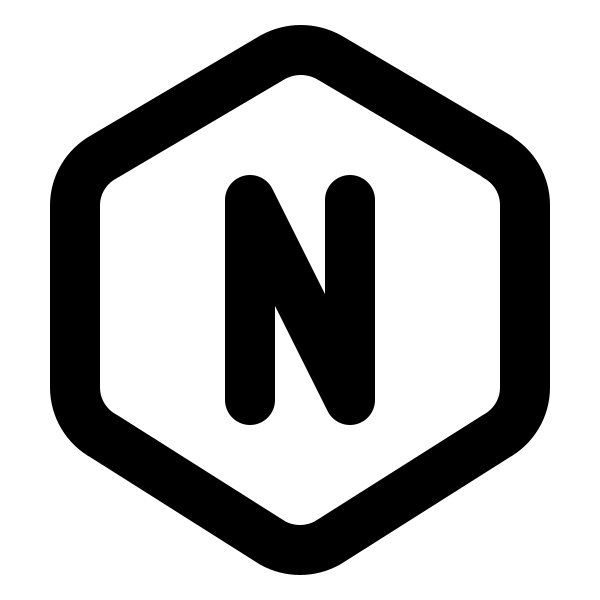Hexagon Letter N