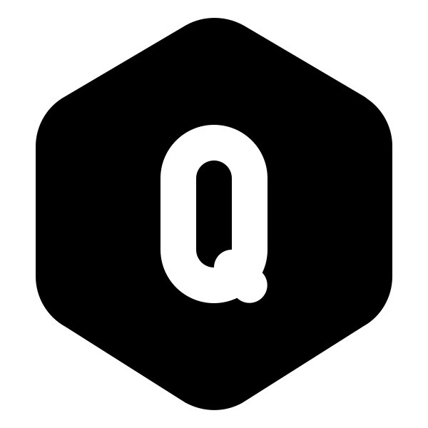 Hexagon Letter Q