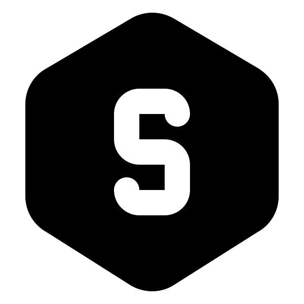 Hexagon Letter S