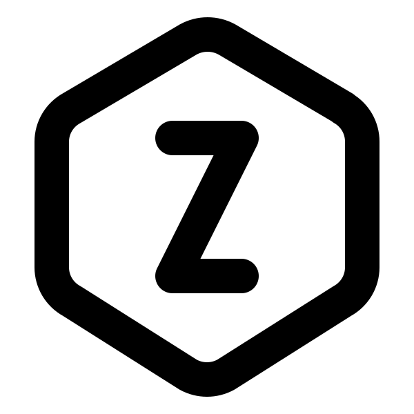 Hexagon Letter Z