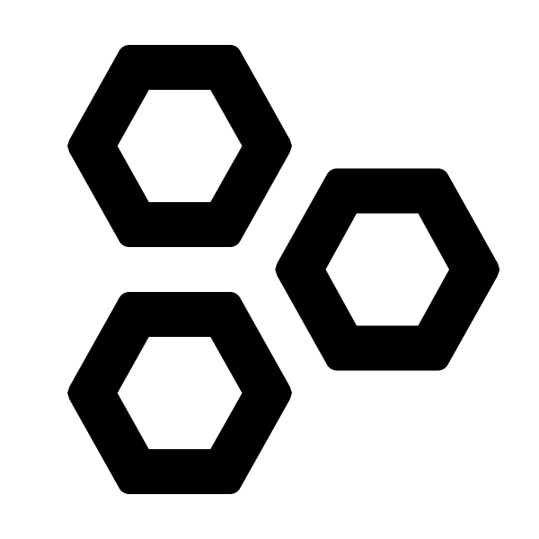 Hexagon Multiple Outline
