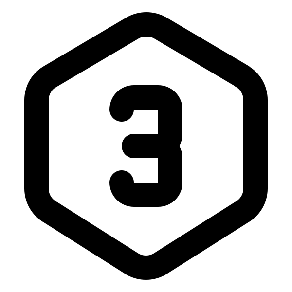 Hexagon Number 3