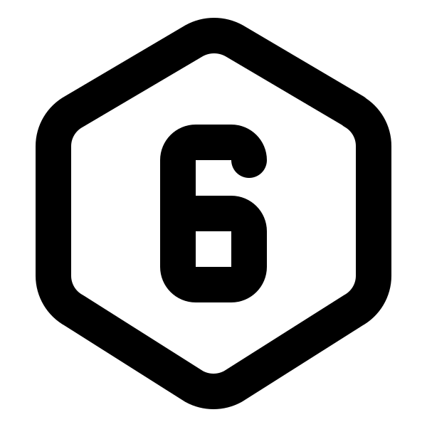 Hexagon Number 6