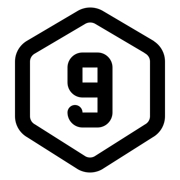 Hexagon Number 9