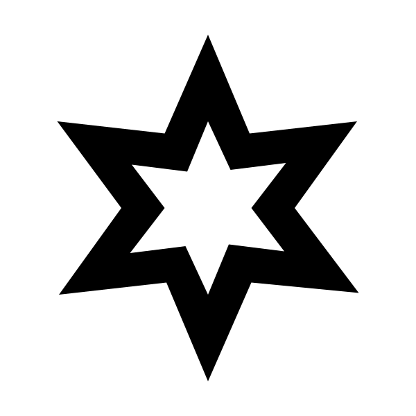 Hexagram Outline