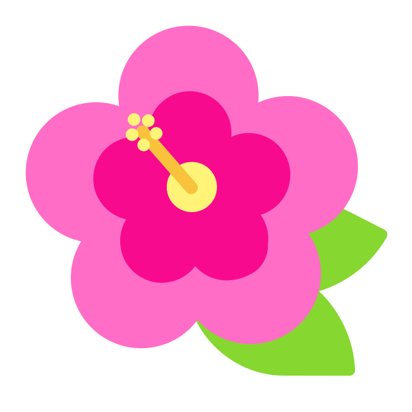Hibiscus Flat