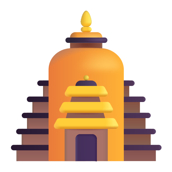 Hindu Temple Color