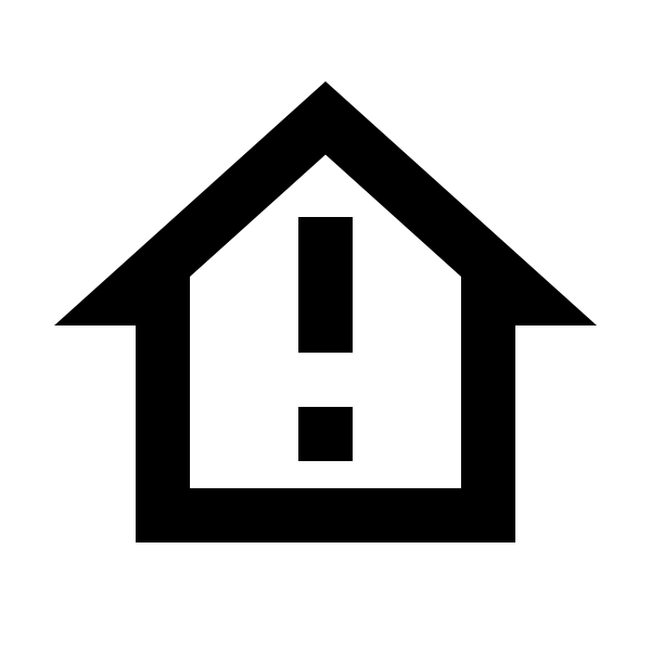 Home Alert Outline