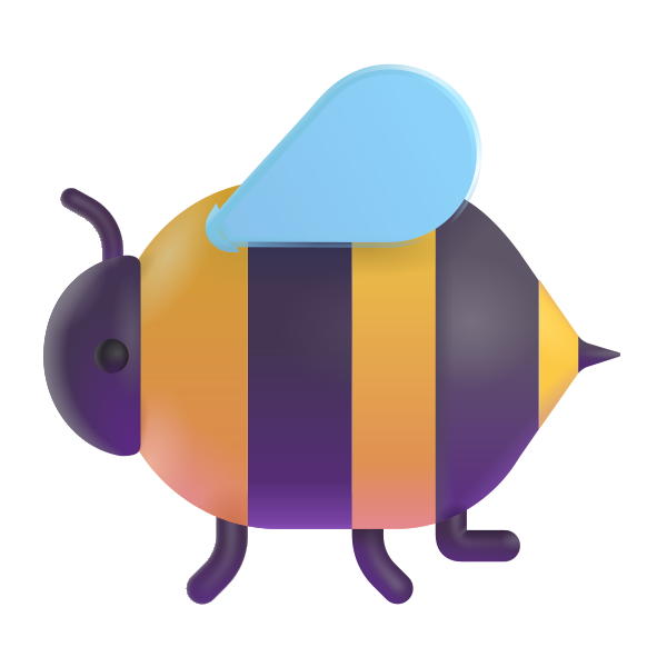 Honeybee Color Vector