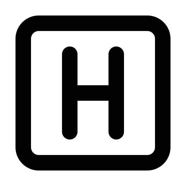 Hospital Square Sign