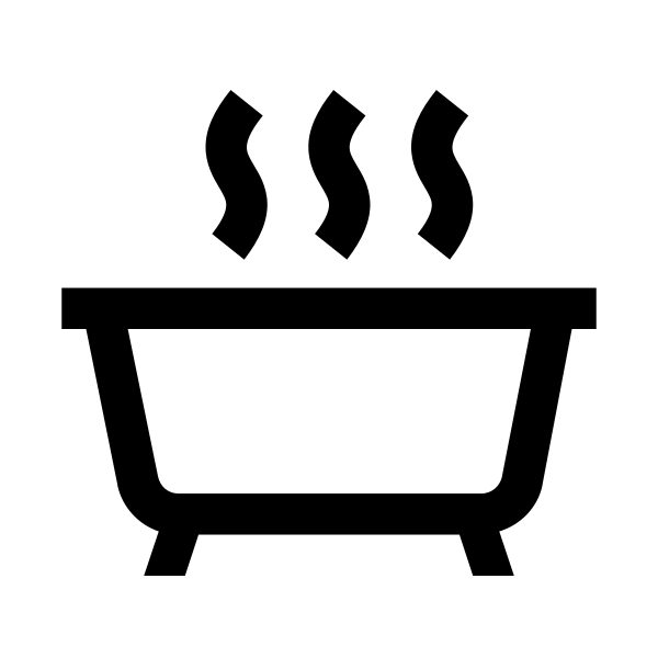 Hot Tub Solid Vector
