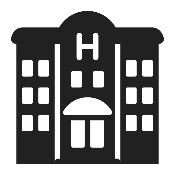 Hotel High Contrast Vector