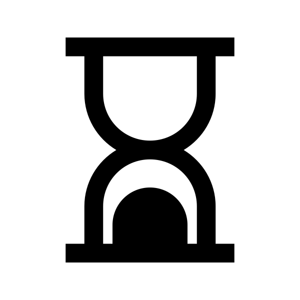 Hourglass End Solid
