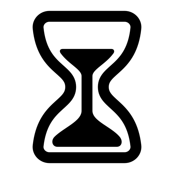 Hourglass Outline