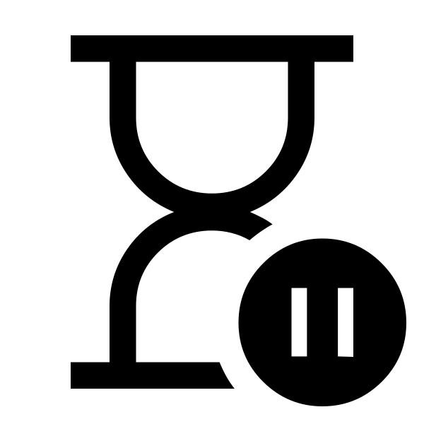 Hourglass Pause