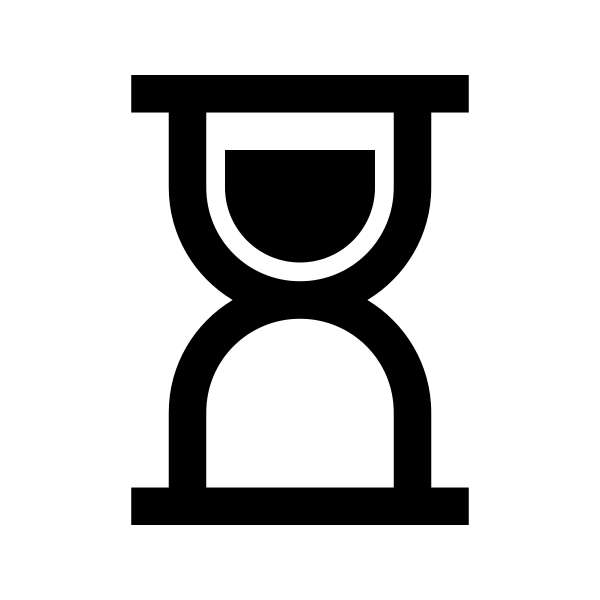 Hourglass Start Solid