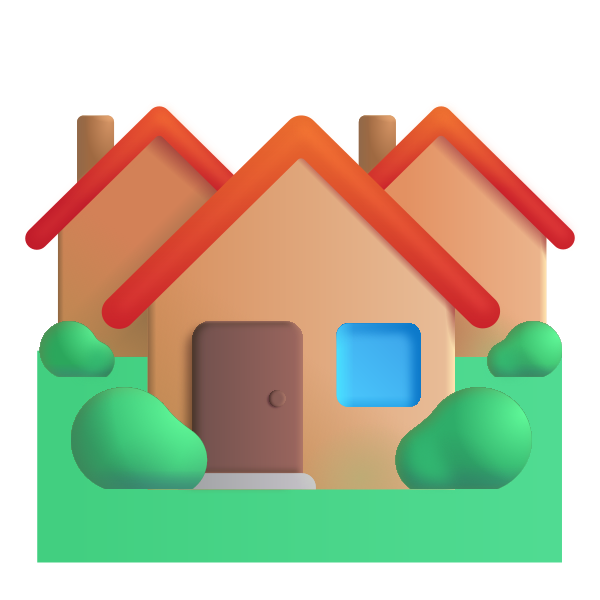 Houses Color Vector