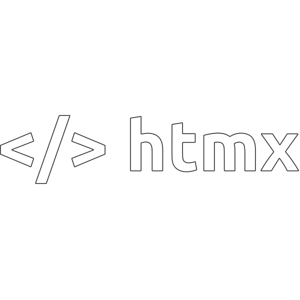 Htmx Line Wordmark