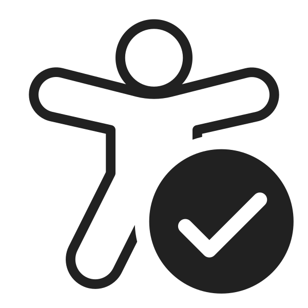 Ic Fluent Accessibility Checkmark 32 Light