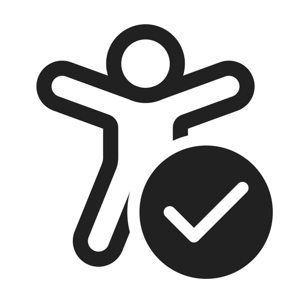 Ic Fluent Accessibility Checkmark 48 Regular