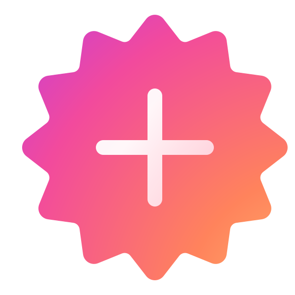 Ic Fluent Add Starburst 20 Color