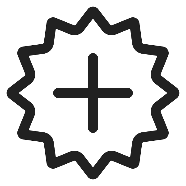 Ic Fluent Add Starburst 28 Regular
