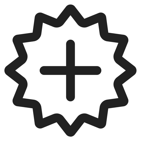Ic Fluent Add Starburst 32 Regular