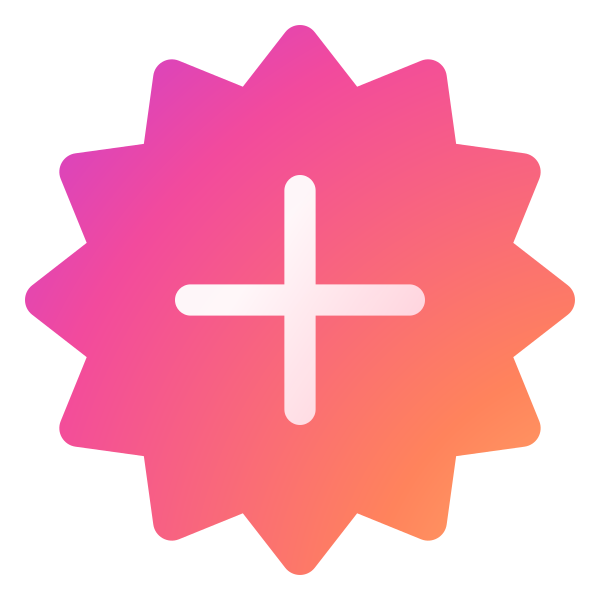 Ic Fluent Add Starburst 48 Color