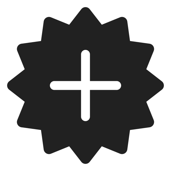 Ic Fluent Add Starburst 48 Filled