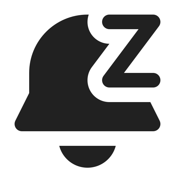 Ic Fluent Alert Snooze 12 Filled