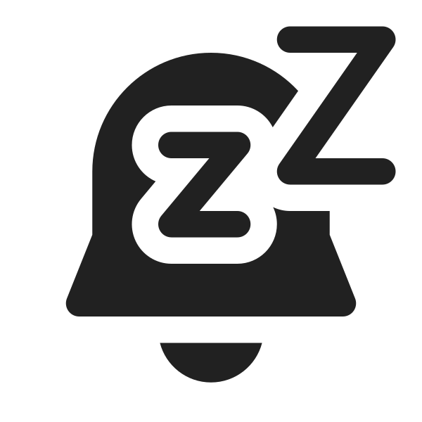 Ic Fluent Alert Snooze 16 Filled