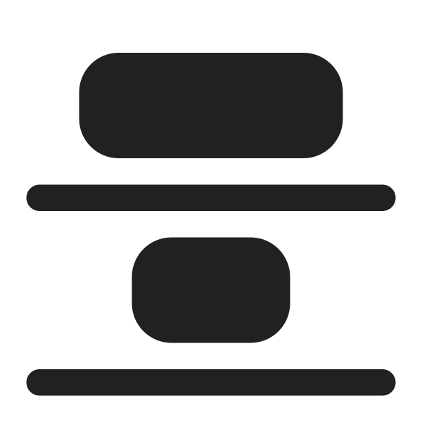 Ic Fluent Align Distribute Bottom 16 Filled