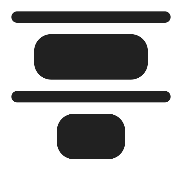 Ic Fluent Align Distribute Top 16 Filled
