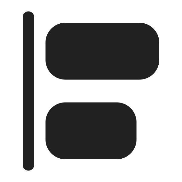 Ic Fluent Align Left 16 Filled