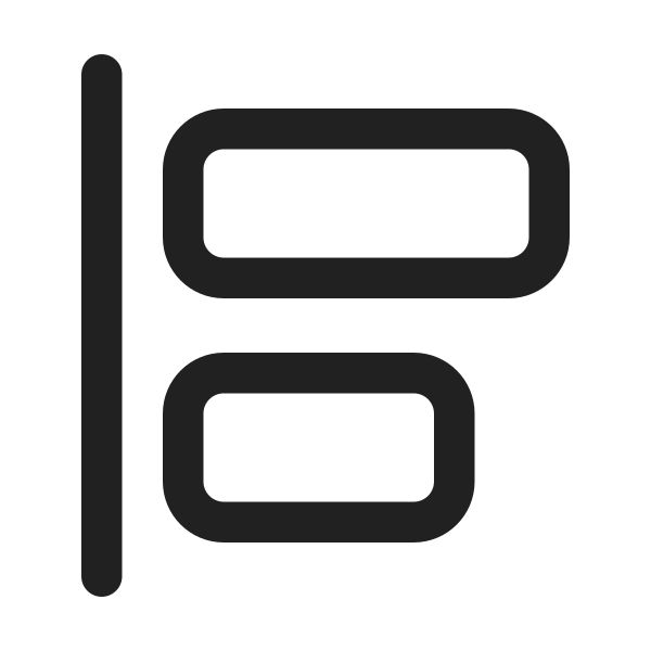 Ic Fluent Align Left 24 Regular