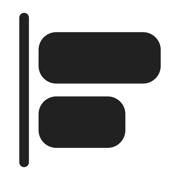 Ic Fluent Align Left 28 Filled