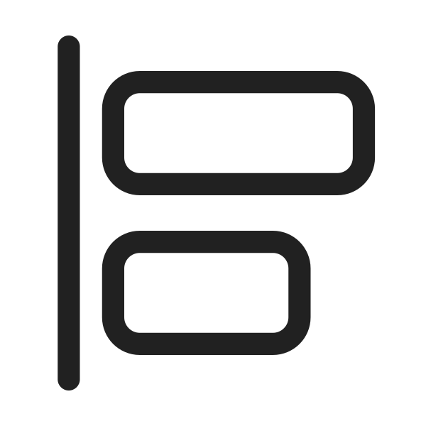 Ic Fluent Align Left 48 Regular