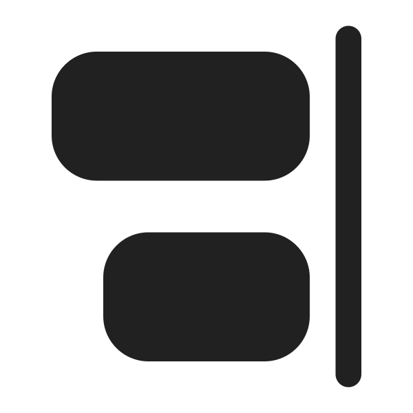Ic Fluent Align Right 16 Filled