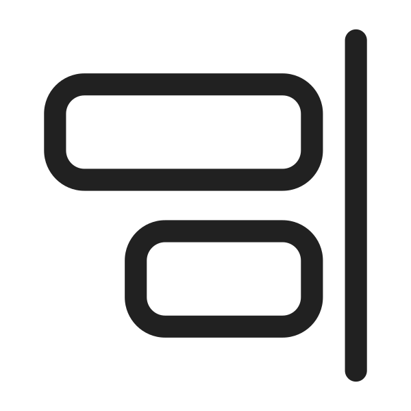 Ic Fluent Align Right 28 Regular