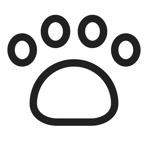 Ic Fluent Animal Paw Print 20 Regular