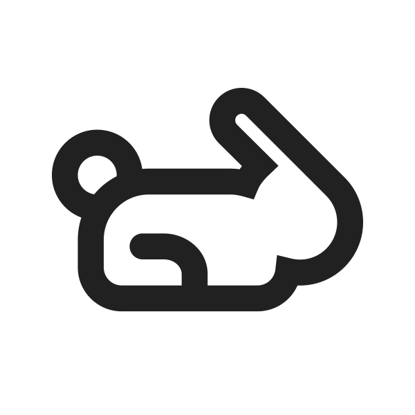 Ic Fluent Animal Rabbit 16 Regular