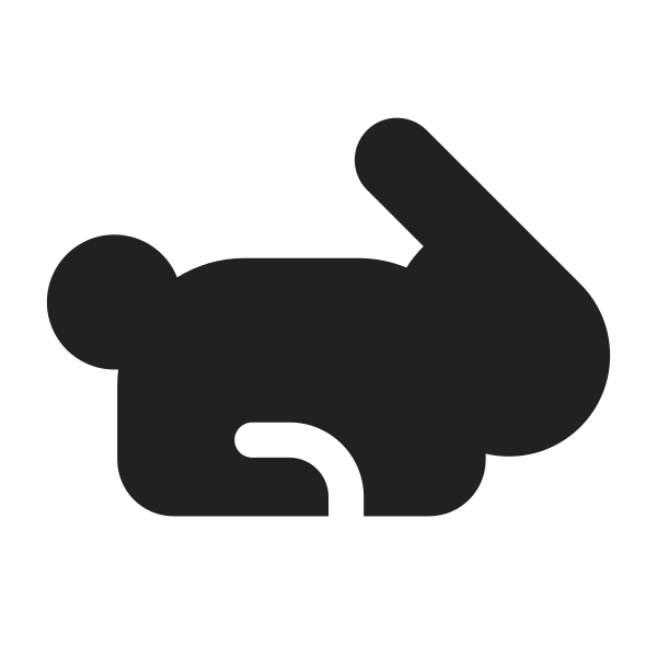 Ic Fluent Animal Rabbit 28 Filled