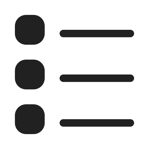 Ic Fluent Apps List 20 Filled