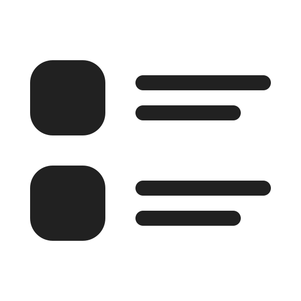 Ic Fluent Apps List Detail 20 Filled