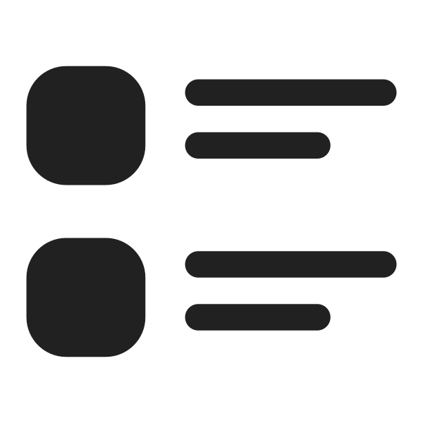 Ic Fluent Apps List Detail 32 Filled