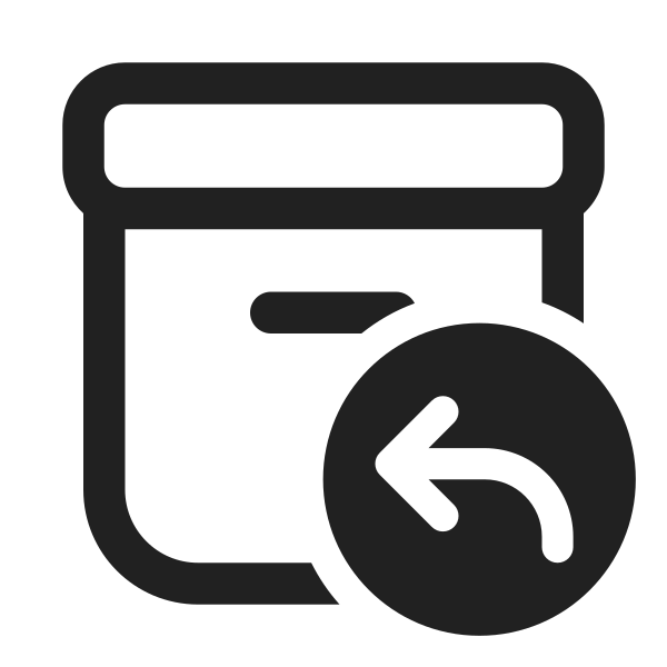 Ic Fluent Archive Arrow Back 32 Regular